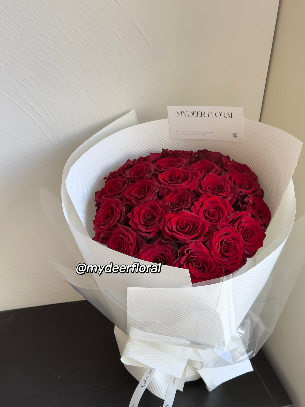 红玫瑰花束｜Red Rose Bouquet