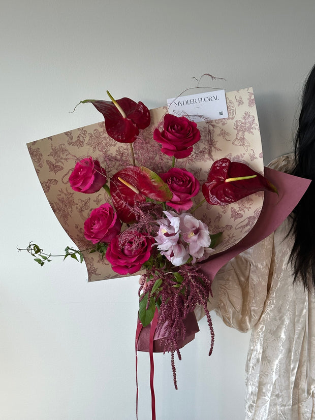 《嫣红》花束 | Mother's Day Bouquet