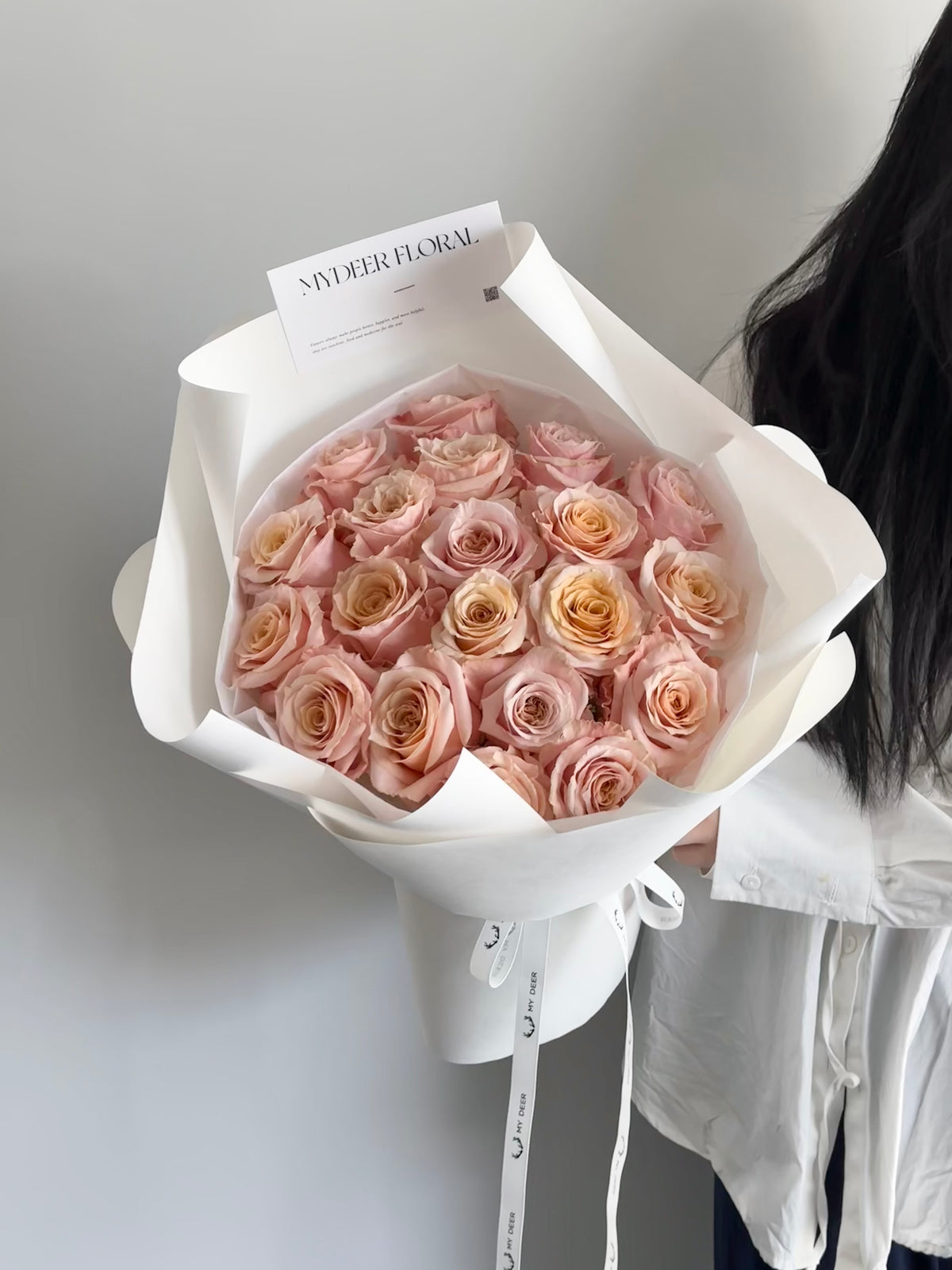 《微光》玫瑰花束｜Shimmer Rose Bouquet
