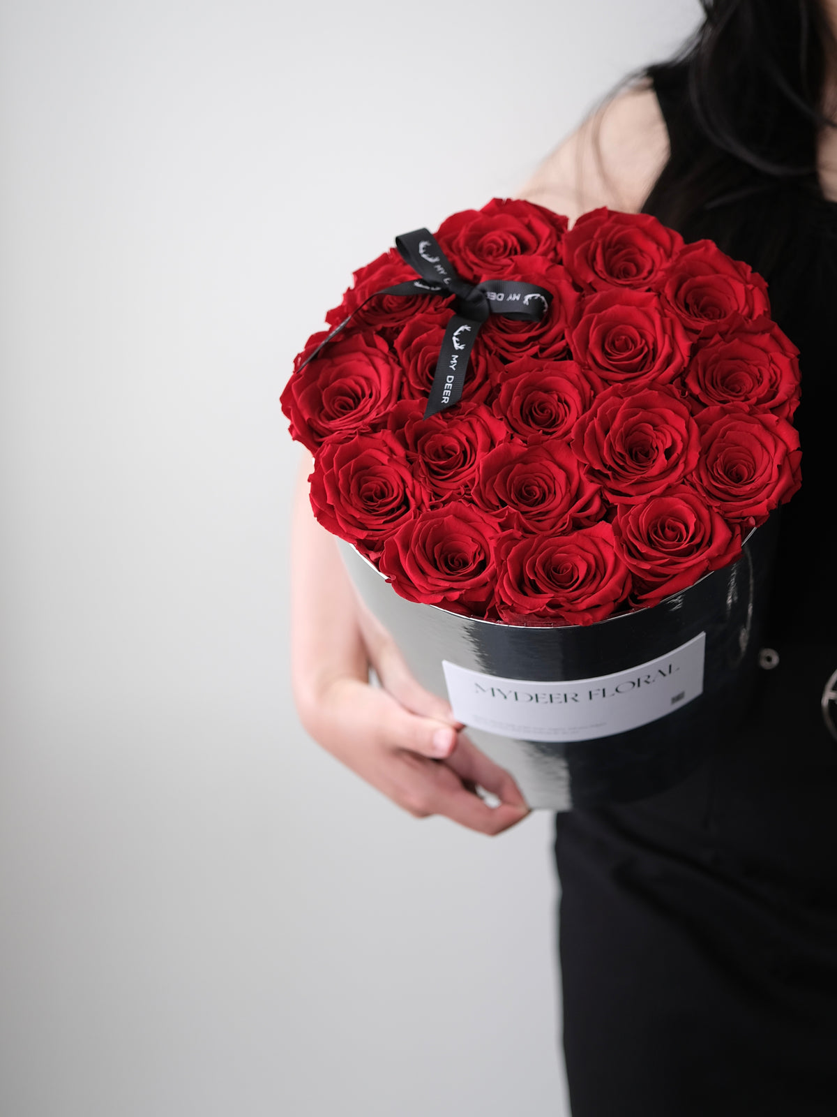 永生花抱抱桶桶｜Preserved Rose Box