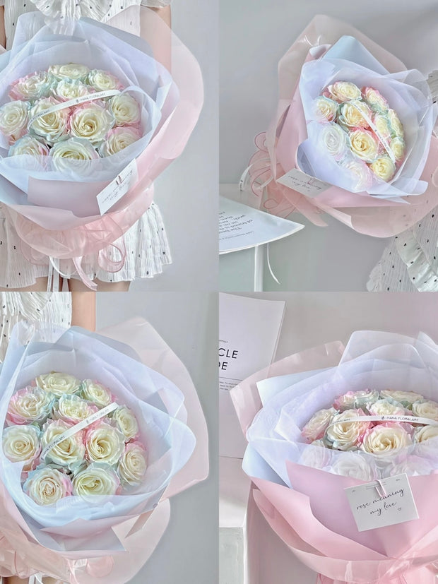 美人鱼玫瑰花束｜Mermaid Rose Bouquet