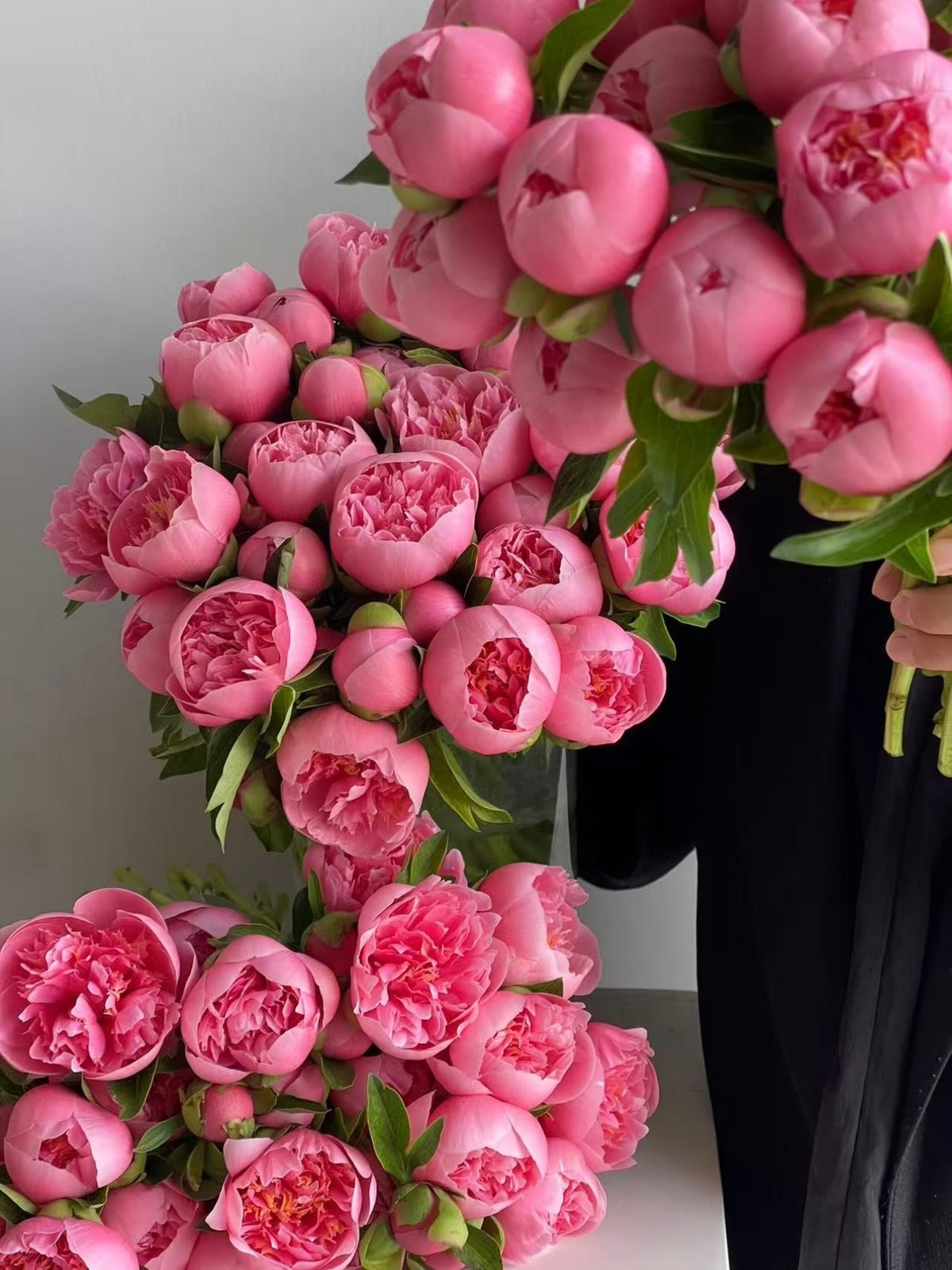 蚀刻鲑鱼芍药｜Salmon Peonies Bouquet