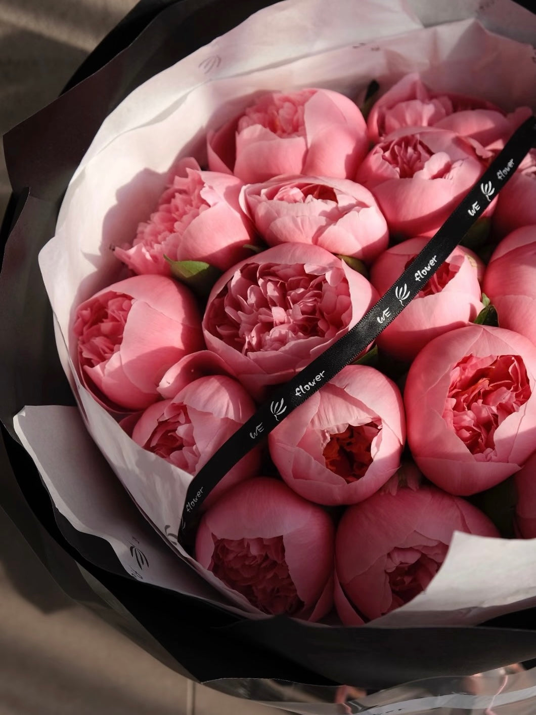 蚀刻鲑鱼芍药｜Salmon Peonies Bouquet