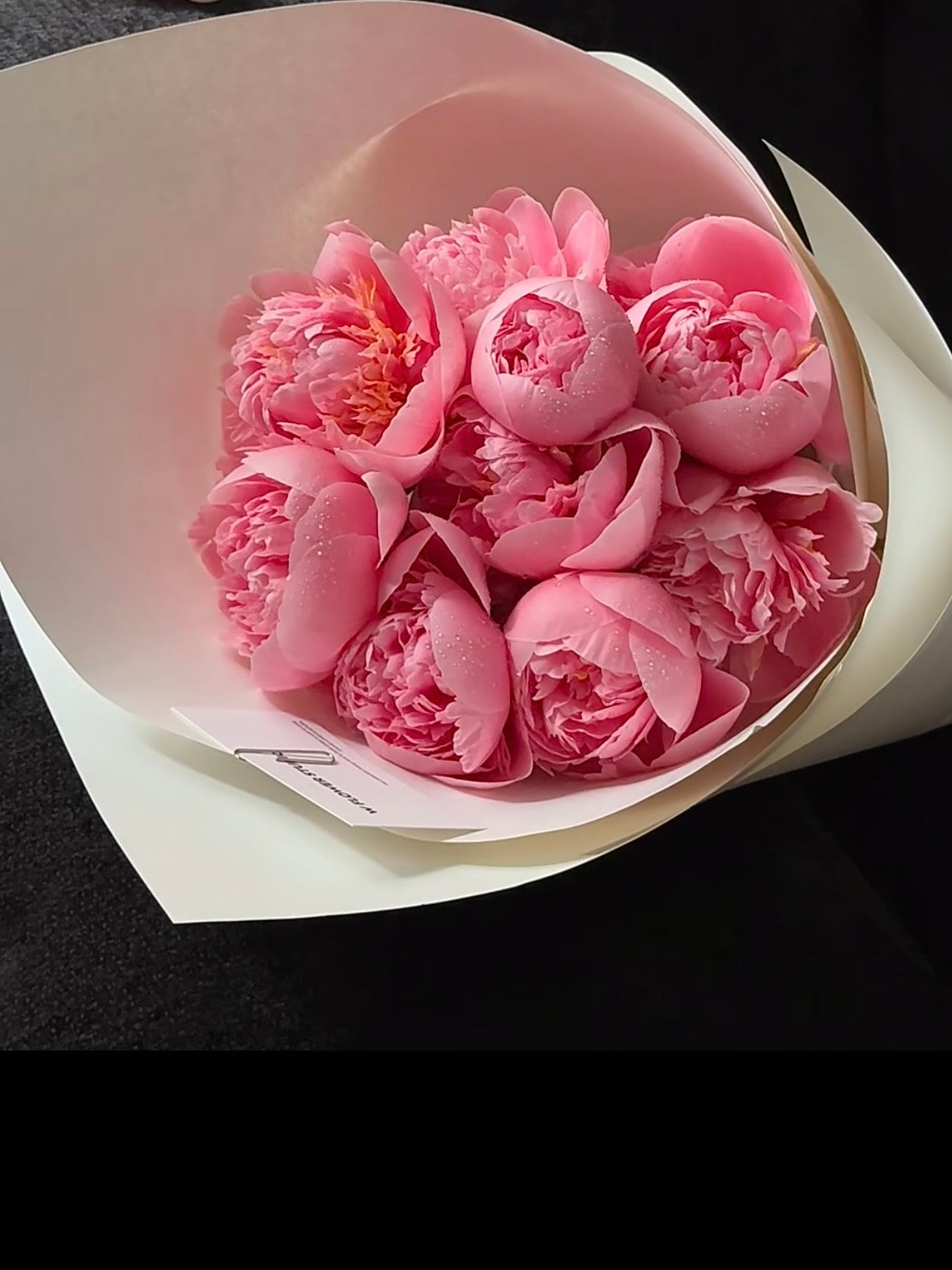 蚀刻鲑鱼芍药｜Salmon Peonies Bouquet