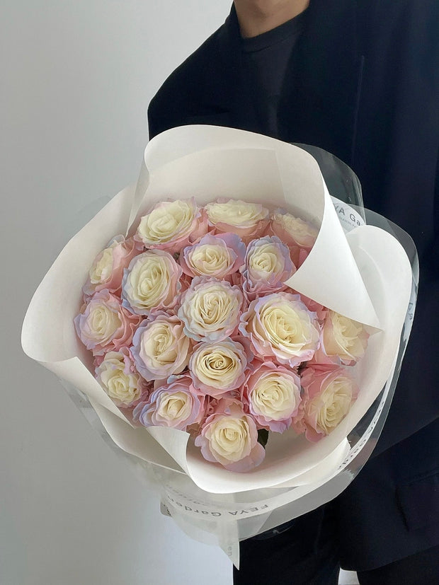 甜蜜欧若拉玫瑰｜Sweet Aurora Rose Bouquet